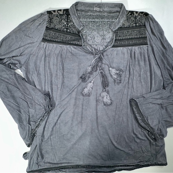 NWOT POL beautiful Fundamental Boho top - Picture 1 of 6